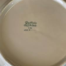 Set of 2 Buffalo China Restaurant Ware Dinner Plate 9" Tan Scalloped Edge | eBay