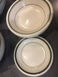 Vintage set various restaurant ware dishes tepco, wallace ...
