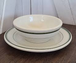 Vintage Soup Bowl and Saucer. - Etsy