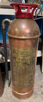 Antique Kidde Copper Fire Extinguisher – Antiqueology