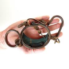 Antique Buffalo Hide Scale, Spring C Balance, European ...