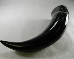 Polished Bull Horn Drinking Vessel: Viking Ale Horn, Cosplay Prop - Etsy