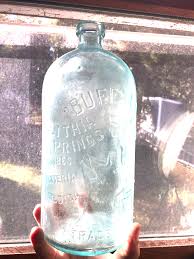 NICE 10" AQUA BUFFALO LITHIA SPRINGS WATER BOTTLE WOMAN ...