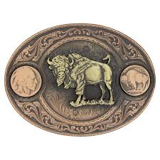 Miner's Buffalo Indian Head Nickel Belt Buckle with Buffalo ...