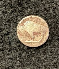 Rare Indian Head Buffalo Nickel No Mint Mark Error On ...