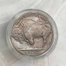 1937 D 3 Legged Buffalo Nickel Coin Commemorative Rare ...