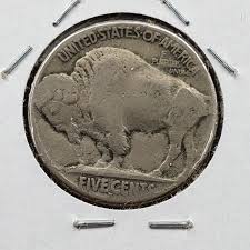 1925 S 5c Buffalo Indian Head Nickel Laminated Planchet ...