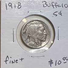 1918 Buffalo Nickel 5C | eBay