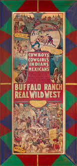 Sold at Auction: 20th Century, 20th Century, Pair of Vintage Buffalo Ranch Real Wild West Posters