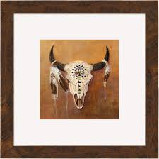 Big Medicine Skull Contempo Square from Wild Wings
