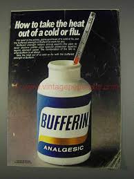 1982 Bufferin Analgesic Ad - Take The Heat Out-DS0544
