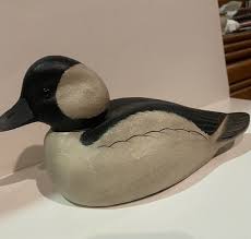 VINTAGE BUFFLEHEAD DRAKE DUCK DECOY Preowned In Good ...