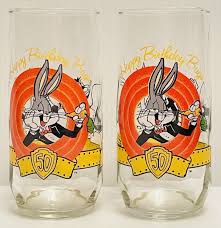 Las mejores ofertas en Bugs Bunny Vidrio en artículos de colección de Bugs Bunny | eBay
