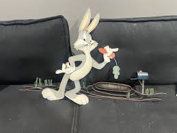 VERY RARE C. Jere Looney Tunes Layered Metal Wall Sculpture Bugs Bunny - Signed