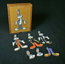 1985 BUGS BUNNY Playskool Puzzle #285-1 Space Rocket Looney Tunes 16 pc Wood USA $15.99 - PicClick