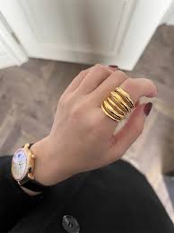 Vintage Mood Ring Inspired Multi Layer Ring, Exaggerated ...