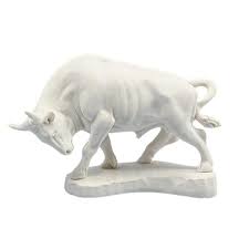 Statua di toro su base in alabastro, 6,70 pollici - Etsy Italia