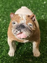 Bulldog Statuette English Bulldog - Free Shipping - Etsy