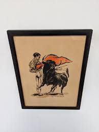 Set of Six Mid Century Matador Prints by John Fulton Short - EPOCH