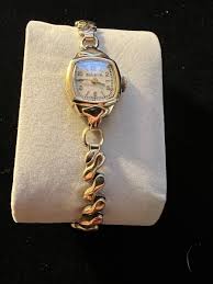 Vintage Bulova 10K rolled gold plated watch, Works ...