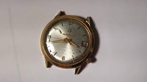 Bulova Accutron Date Automatic watch Gold Vintage Runs ...