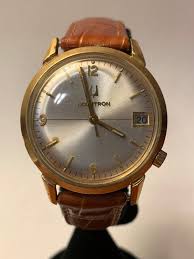 1972 Bulova Mens Accutron 14k Gold-filled Tuning Fork Watch ...