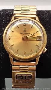 Vintage Mens Bulova Accutron Watch- GTE 25 Year Service ...