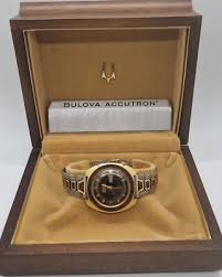 Bulova Accutron Rare 'Woody' 1973 Gold Watch 218 | eBay