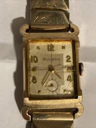 Vintage Bulova 21 Jewel Men's Mechanical Wristwatch L7 10k ...