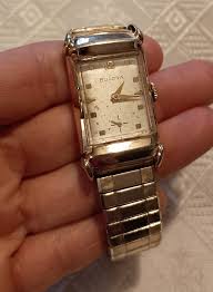 Vintage Bulova L4 10k Rolled Gold Plate Mens Watch - Etsy