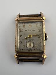 1940's BULOVA Art Deco Manual Wind Watch, 10K RGP, Cal 8AH ...