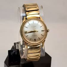 RARE VINTAGE BULOVA SWISS WATERPROOF GOLD TONE MEN'S WATCH ...