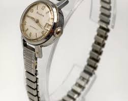 Vintage 1968 Bulova Ladies Stainless Steel Mechanical Watch ...
