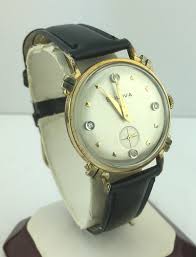 Bulova Watch Diamond Markers 10K Gold Filled - Vintage ...
