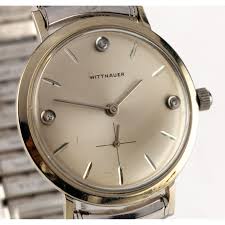 Wittnauer 10k White Gold Filled Men's Hand-Winding Dress ...