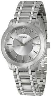 Bulova Stainless Steel Mens Watch 96B165 - Jacob Time Inc
