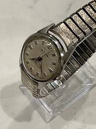 Bulova Vintage Mens Auto Selfwinding SS Watch Mesh Dial ...