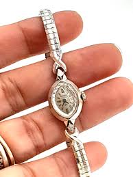 Vintage 14k Gold Bulova 23 Faceted bevelled bezel ladies wind up watch Pristine! | eBay