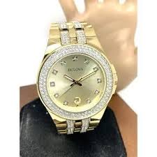 Bulova | Accessories | Bulova Mens Watch 98b74 Crystal ...