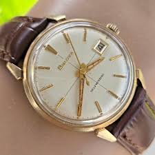 Vintage BULOVA Date King "TT" men's automatic watch Sunburst ...