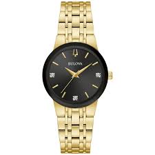 Bulova Modern Gold-Tone Quartz Bracelet Watch, 30mm ...