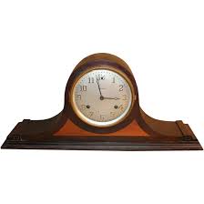 Antique Waterbury 8 Day Time and Chime Mantle Clock ...
