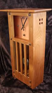 Cherry Craftsman Clock - Etsy