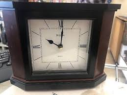 Bulova Desk Clock Holyoke Quartz White Dial Non-Chiming ...