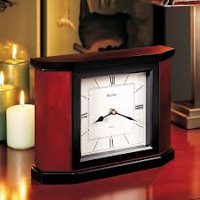 Bulova Morrigon 10" Wide Mantel Clock - #29087 | Lamps Plus