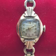 Bulova Swiss Ladies Watch 17 Jewels 10K Rolled Gold Plate 1952 Not Working - Etsy