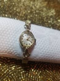Vintage Wittnauer Ladies 10k RGP (Gold Plated Bezel) Wrist ...