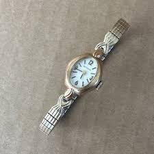 Vintage Benrus Ladies 14k Electroplate 17 Jewels Mechanical ...