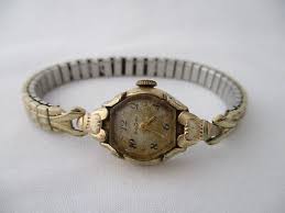 Bulova Women's Wind Up Gold Toned Analog Watch Vintage | eBay