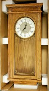 Bulova C4419 Manorcourt Pendulum Chime Wall Clock | eBay